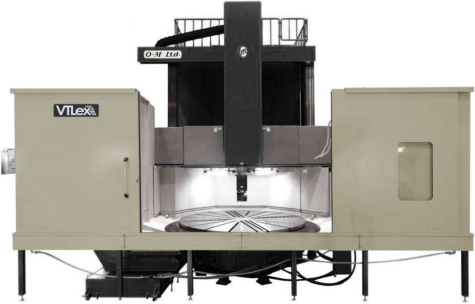 オーエム製作所製　CNC立旋盤